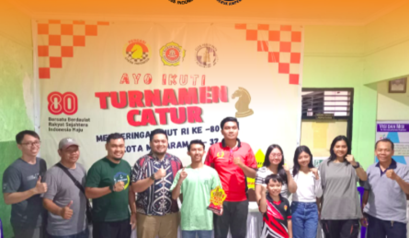 Pecatur Bali  Juarai Turnamen Catur di Kelurahan Pejeruk